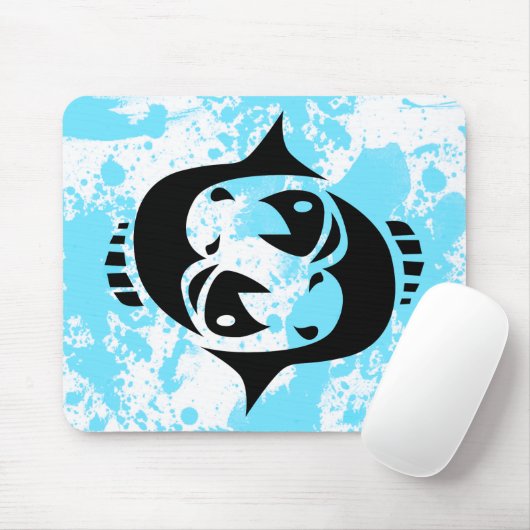 pisces muismat (Met muis)