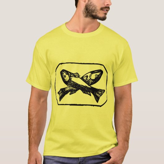 Pisces - niet geëtiketteerd - Gepersonaliseerd T-shirt (Voorkant)
