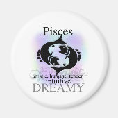 Pisces over jou magneet (Voorkant)