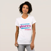 Pisces Paars T-shirt (Voorkant volledig)