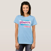 Pisces Paars T-shirt (Voorkant volledig)