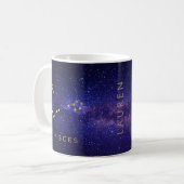 Pisces Personalized Mug Birthday Gift Koffiemok (Voorkant links)
