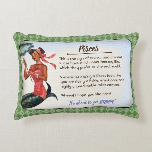 Pisces Pillow Accent Kussen (Voorkant)