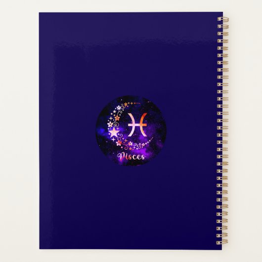 Pisces Planner (Achterkant)