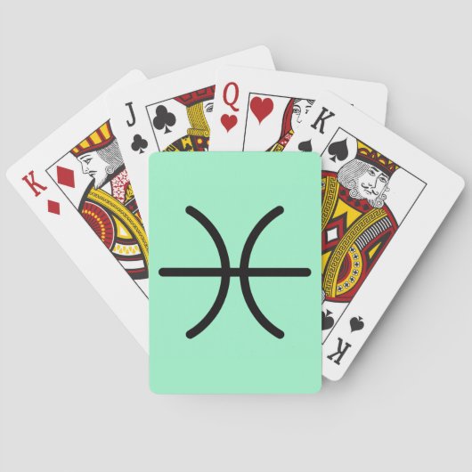 Pisces Pokerkaarten (Achterkant)