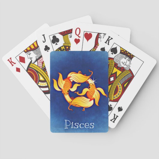 Pisces Pokerkaarten (Achterkant)