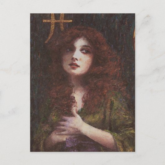 Pisces Post Card Briefkaart (Voorkant)