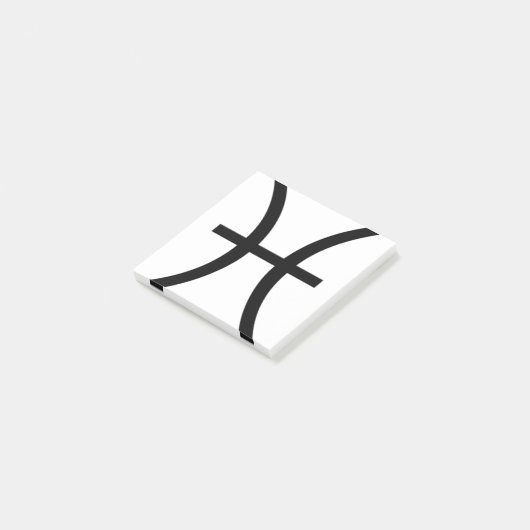 Pisces Post-it® Notes (Schuin)