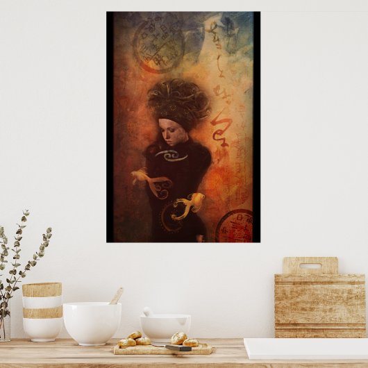 Pisces poster (Keuken)