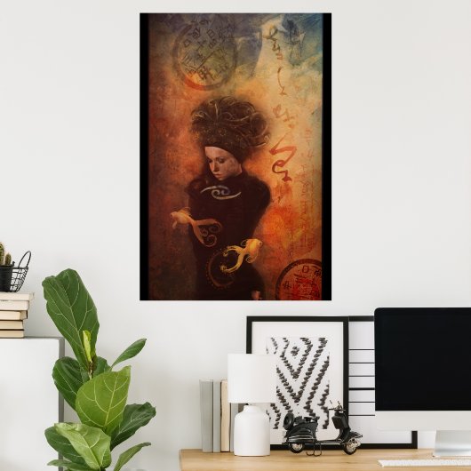 Pisces poster (Thuiskantoor)