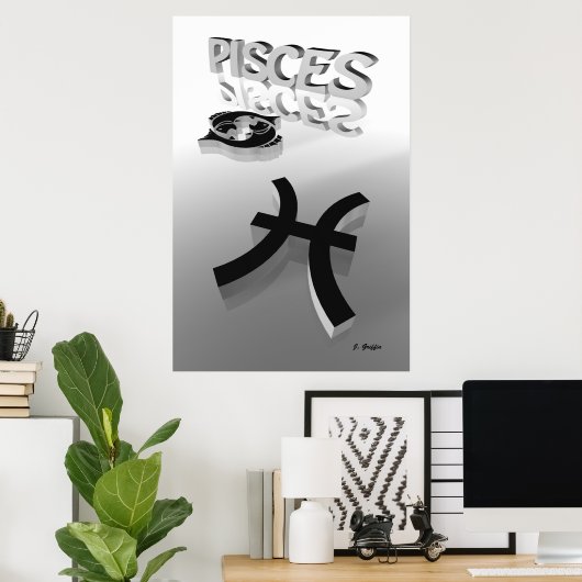 Pisces Poster (Thuiskantoor)