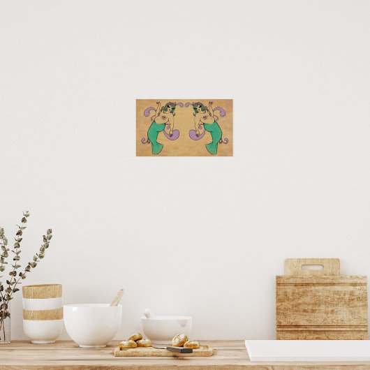 Pisces Poster (Keuken)