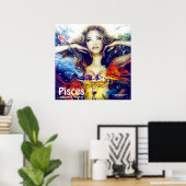 Pisces Poster (Thuiskantoor)