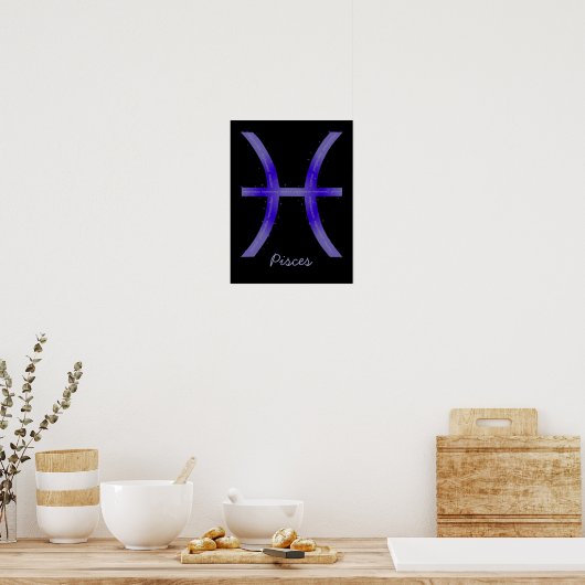 Pisces Poster (Keuken)