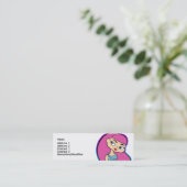 Pisces-profielkaart Mini Visitekaartje (Staand voorkant)