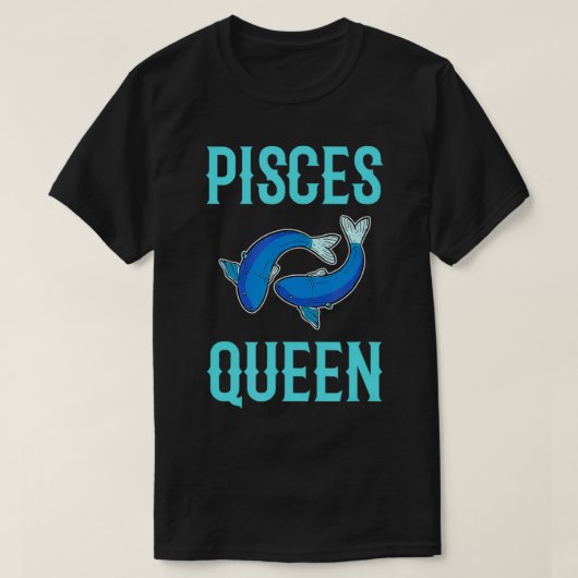 Pisces Queen For Women  T-shirt (Design voorkant)