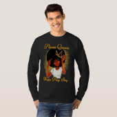 Pisces Queens Are Born in February 19 March 20 T T-shirt (Voorkant volledig)