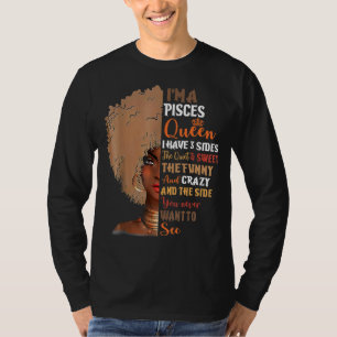 Pisces Queens wordt geboren in februari maart in A T-shirt