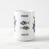 Pisces regenboogvissen Aangepaste Mok visdierentui (Center)