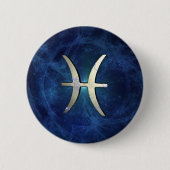 Pisces Ronde Button 5,7 Cm (Voorkant)