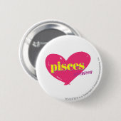 Pisces Ronde Button 5,7 Cm (Voorkant /achterkant)