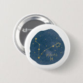 Pisces Ronde Button 5,7 Cm (Voorkant /achterkant)