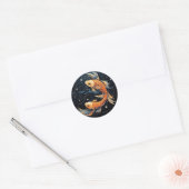 Pisces Ronde Sticker (Envelop)