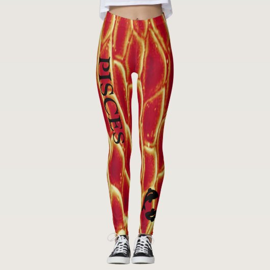 PISCES Running/Workout/Hangout Leggings (Voorkant)