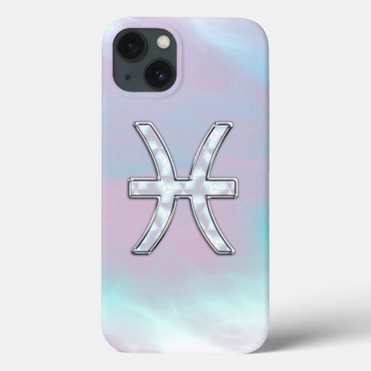 Pisces Sign Moeder van Parelstijl Case-Mate iPhone Case (Achterkant)