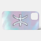 Pisces Sign Moeder van Parelstijl Case-Mate iPhone Case (Achterkant (horizontaal))