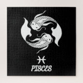 Pisces Silhouette Legpuzzel (Verticaal)