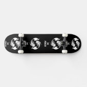 Pisces Silhouette Persoonlijk Skateboard (Horizontaal)