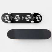 Pisces Silhouette Persoonlijk Skateboard (Horizontaal)