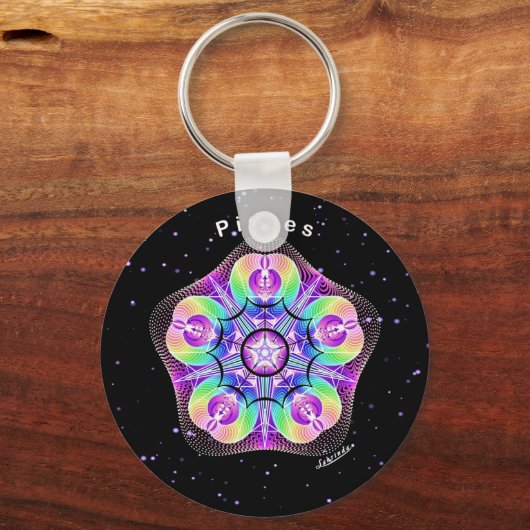 Pisces Sleutelhanger (Voorkant)