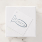 Pisces Star Sign Fish Bedankjes Labels (Met doos)