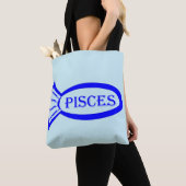 Pisces Star Sign Fish Canvas tas (Dichtbij)