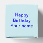 Pisces Star Sign Fish Custom Favor Box Bedankdoosjes (Bovenkant)