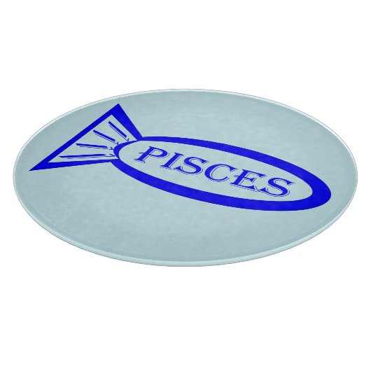 Pisces Star Sign Fish Cutting Board Snijplank (Hoek)