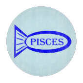 Pisces Star Sign Fish Cutting Board Snijplank (Voorkant)