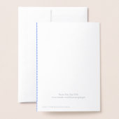 Pisces Star Sign Fish Folie Kaart (Met envelop)