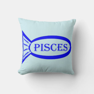 Pisces Star Sign Fish Pillow Kussen