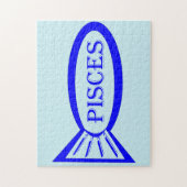 Pisces Star Sign Fish Puzzle Legpuzzel (Verticaal)