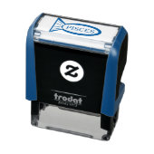 Pisces Star Sign Fish Self Inking Stamp Zelfinktende Stempel (Product)