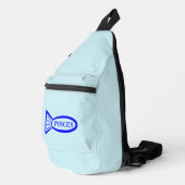 Pisces Star Sign Fish Sling Bag (Rechterhoek)