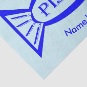 Pisces Star Sign Fish Tissue Paper Tissuepapier (Detail)