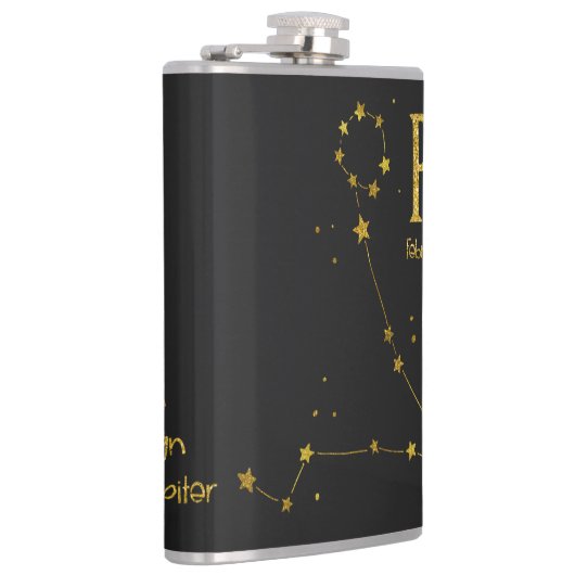 Pisces Star Sign Heupfles (Rechts)