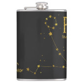 Pisces Star Sign Heupfles (Voorkant)