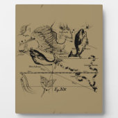 Pisces Sterrenbeeld Hevelius 1690 Decor Fotoplaat (Voorkant)