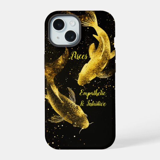 Pisces sterrenbeeld  iPhone 15 case (Achterkant)