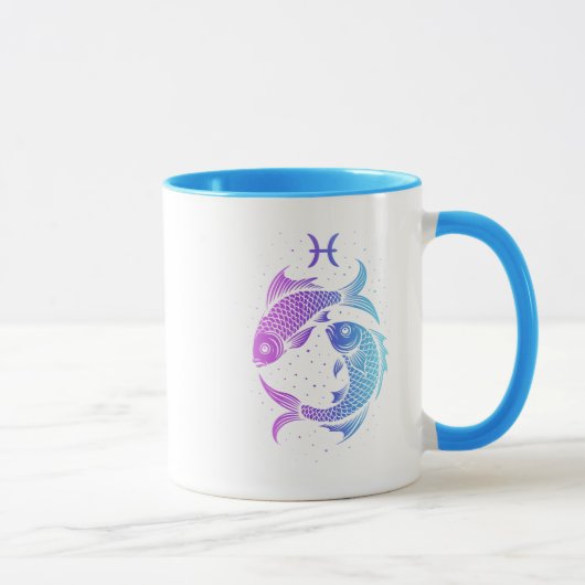 Pisces sterrenbeeld mok (Rechts)